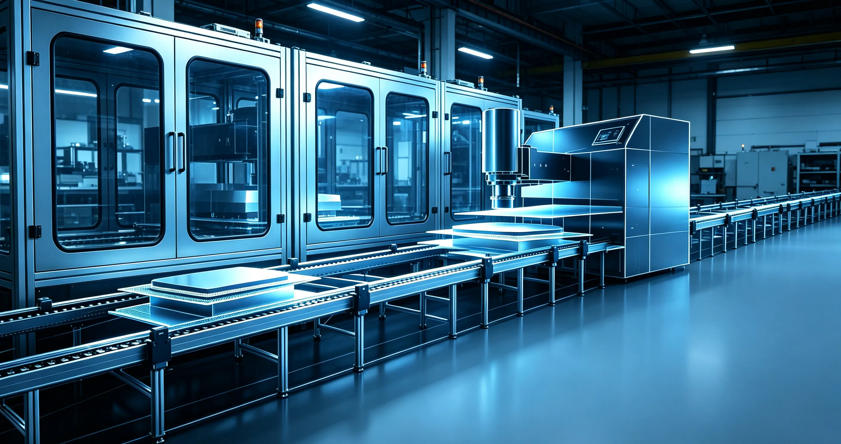 R&D and production line